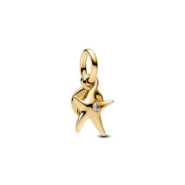 Pandora Moments Gold Plated Zeester Dubbele Bedel 763892C01
