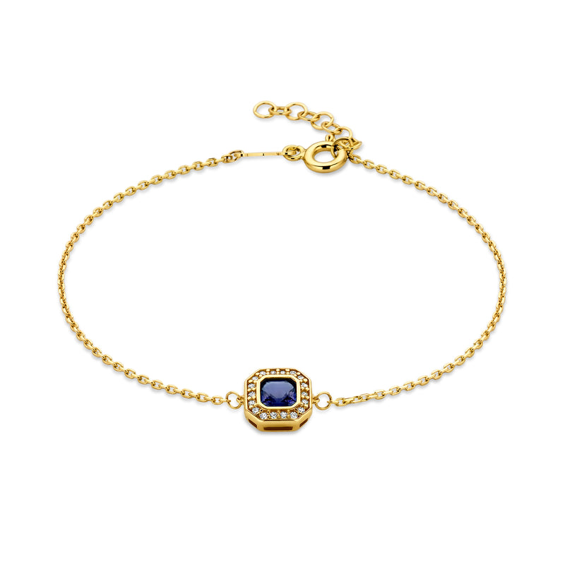 Beloro Jewels Monte Napoleone Sofia 9 Karaat Armband BO320026-zoom-