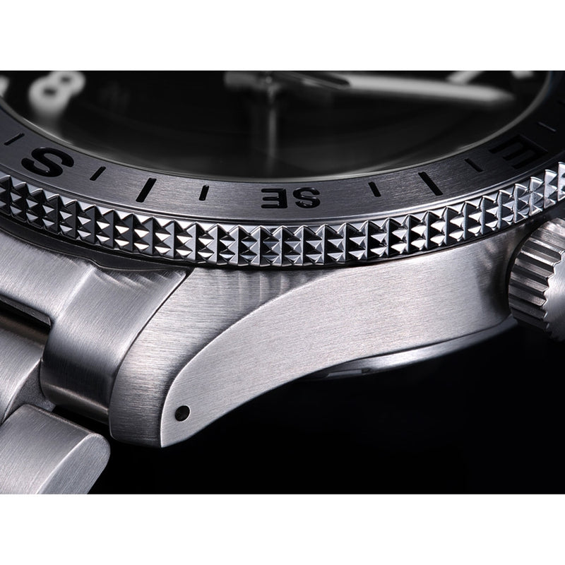 Seiko 5 Sports Zilveren Automatisch Herenhorloge HDB006K1-zoom-