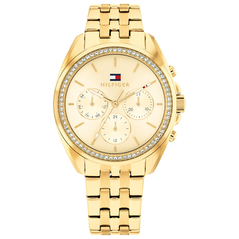 Tommy Hilfiger Gouden Dameshorloge TH1782803-zoom-