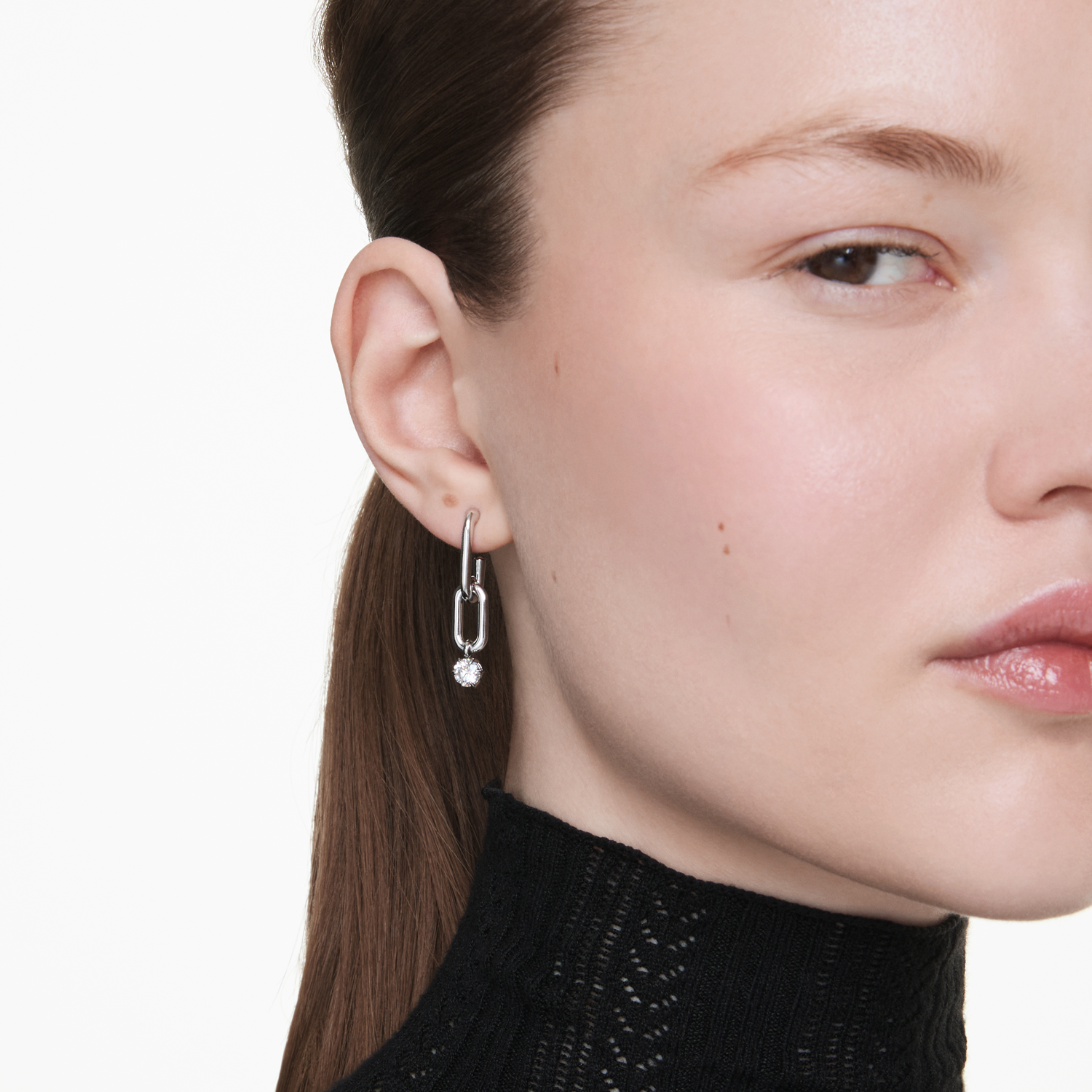 Swarovski Constella Silver Earrings 5728584
