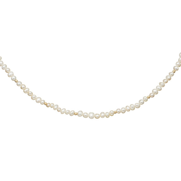 Pearl Potion ketting - 14 karaat goud