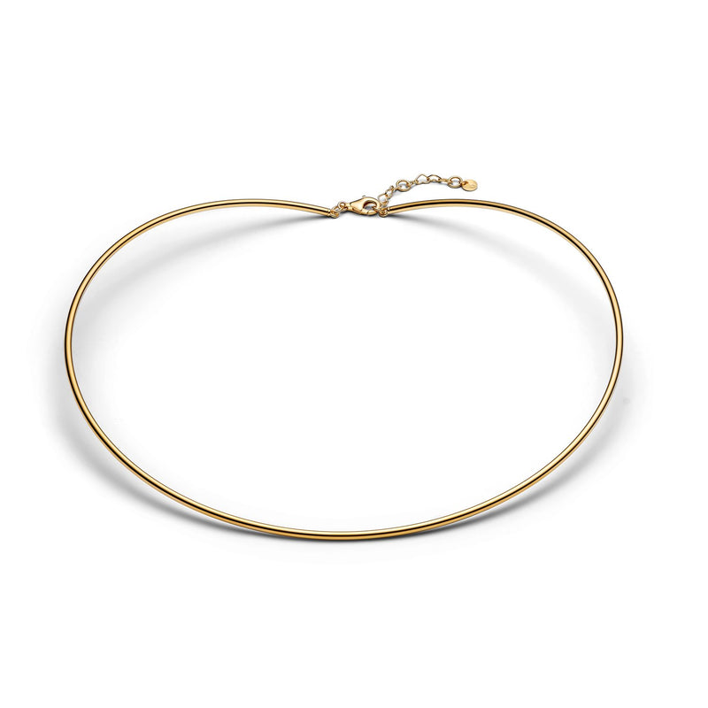 Pandora Moments Verguld Tubular Choker Ketting 364705C00-M-zoom-