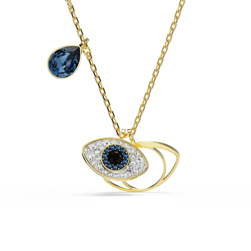 Swarovski Symbolica Gold Coloured Eye Necklace 5692178-zoom-