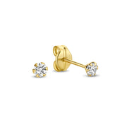 Isabel Bernard Le Marais De Buci 14 Karaat Gouden Oorknoppen IB360234