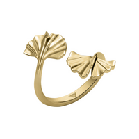 Emporio Armani Gold Coloured Copper Ring EGS32607108