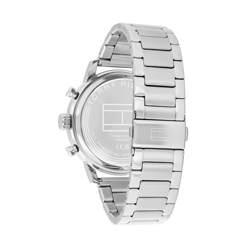 Tommy Hilfiger Rocky Silver and Blue Men's Watch TH1792179-zoom-