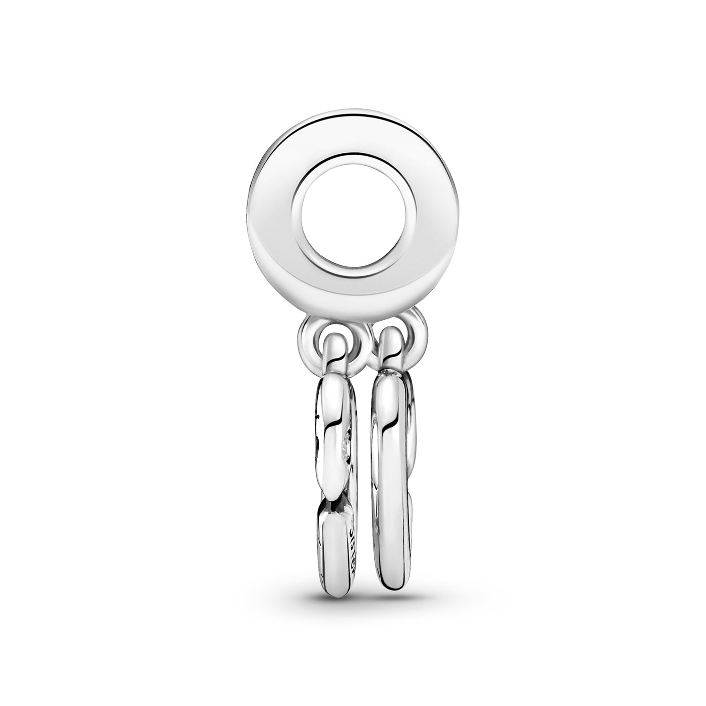 Pandora People Linked Sister Hearts Split Charm 799538C01