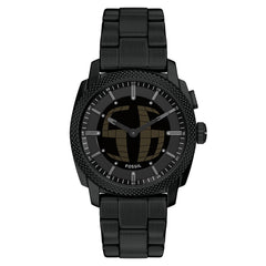 Fossil Machine Big Tic Round Black Dial Watch FS6156