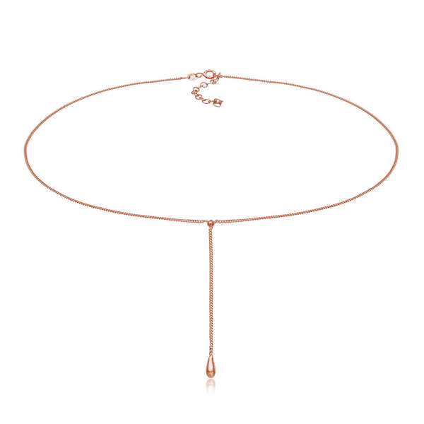 Elli 925 Sterling Silver Y Chain Choker 2004-BF-0007806-001