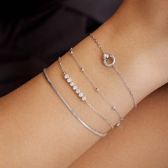Ania Haie Chic Creator 925 Sterling Silver Bracelet 2002-AH-B058-03H