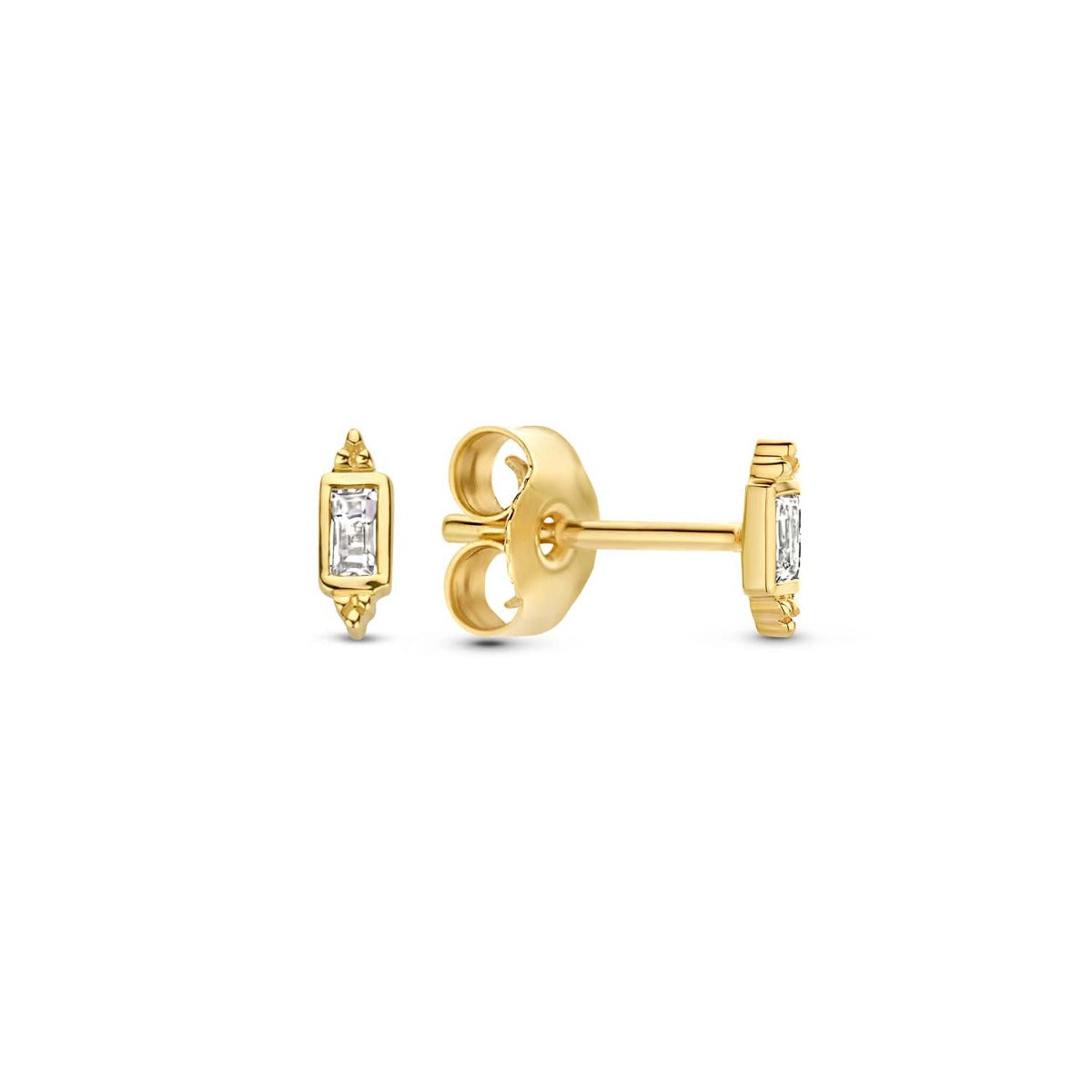 Jackie Gold 14 karat gold Ear Stud JKE22.266