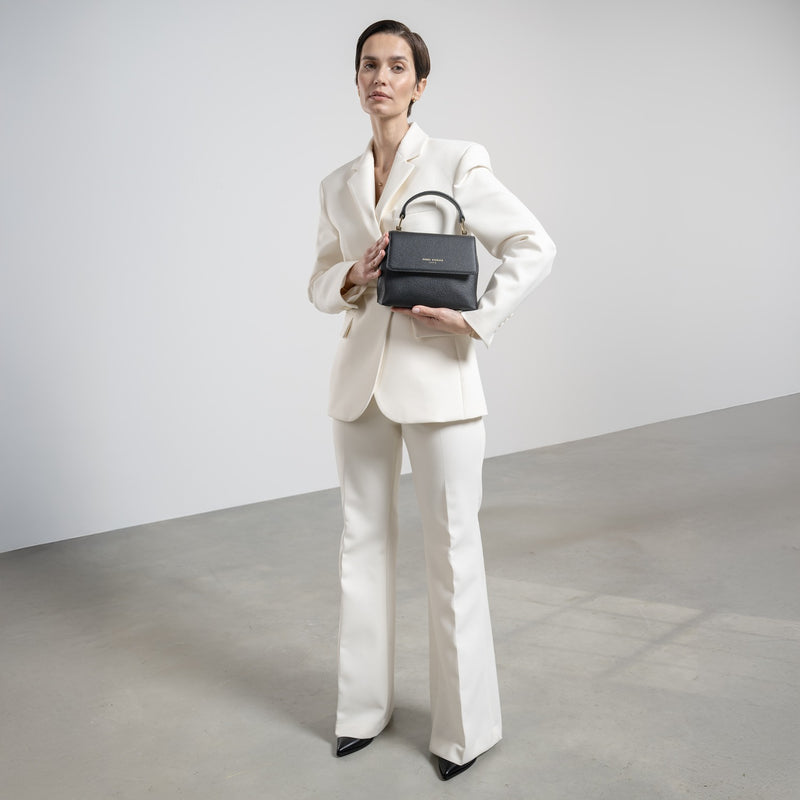 Isabel Bernard Femme Forte Heline Zwarte Handtas IB21107-zoom-