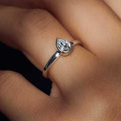 Parte Di Me Cento Luci Natale 925 Sterling Silver Ring PDM33042-58