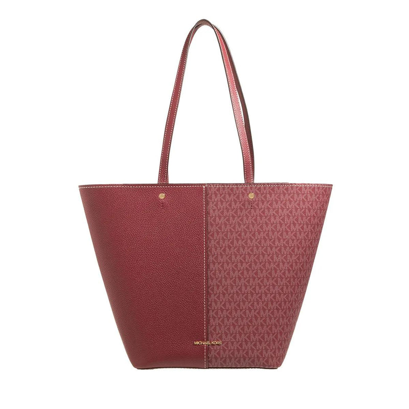 Michael Kors Flora Red Leather Shopper 2001-A0542954-zoom-
