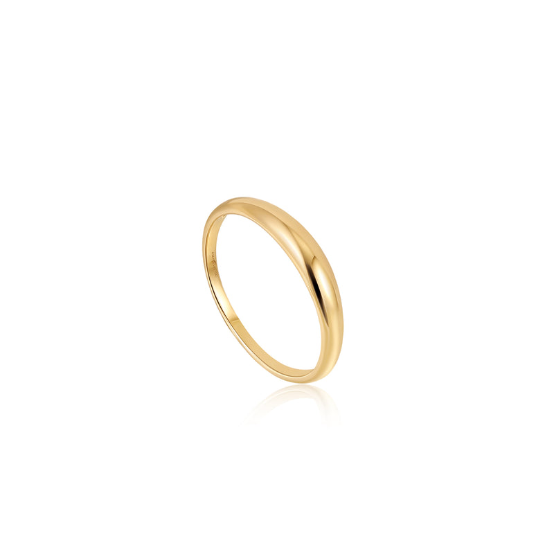 Ania Haie Ania Haie Magma Wave 14 Karat Gold Ring 2002-AH-RAU004-02YG52-zoom-