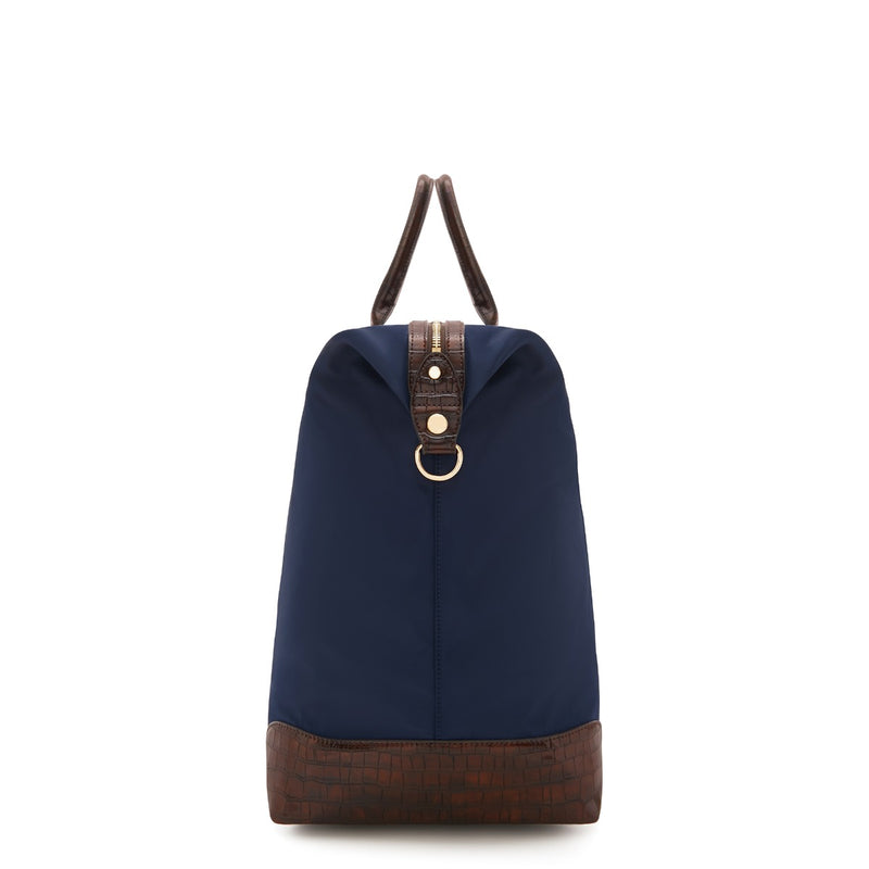 Isabel Bernard Du Louvre Clarice Blauwe Weekendtas Middel (54L) IB20002-942-zoom-