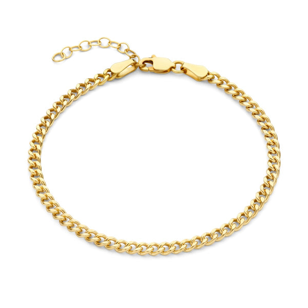 Aidee Julee 14 karaat gouden schakelarmband