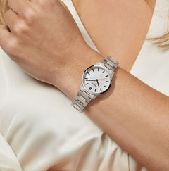 Boccia Titanium Parelmoer Dames Horloge 2002-3363-03