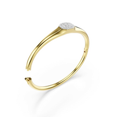 Swarovski Dextera Gold Coloured Bangle 5724598