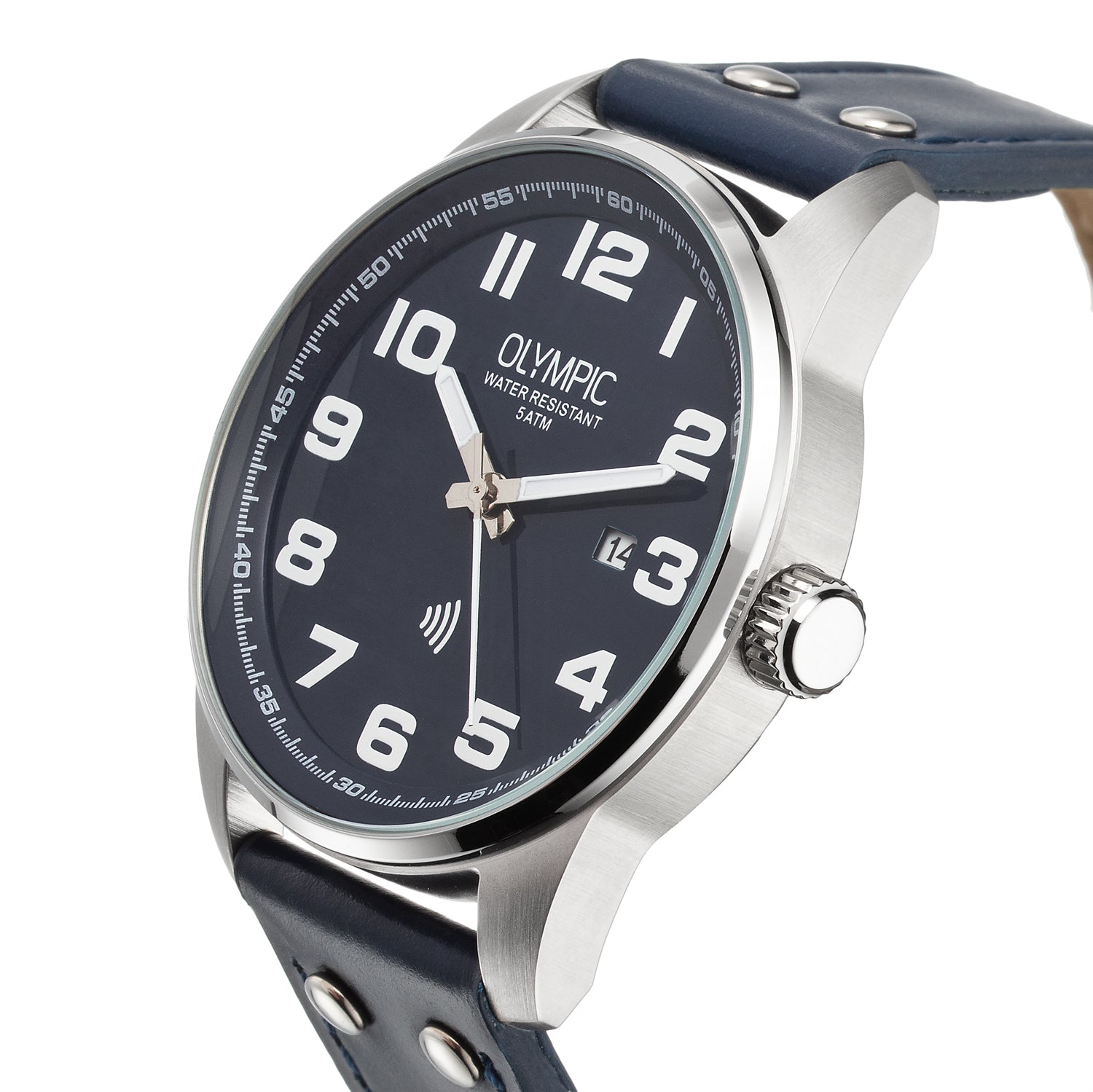 Olympic David Blue Men's Watch 2002-OL89HSL050