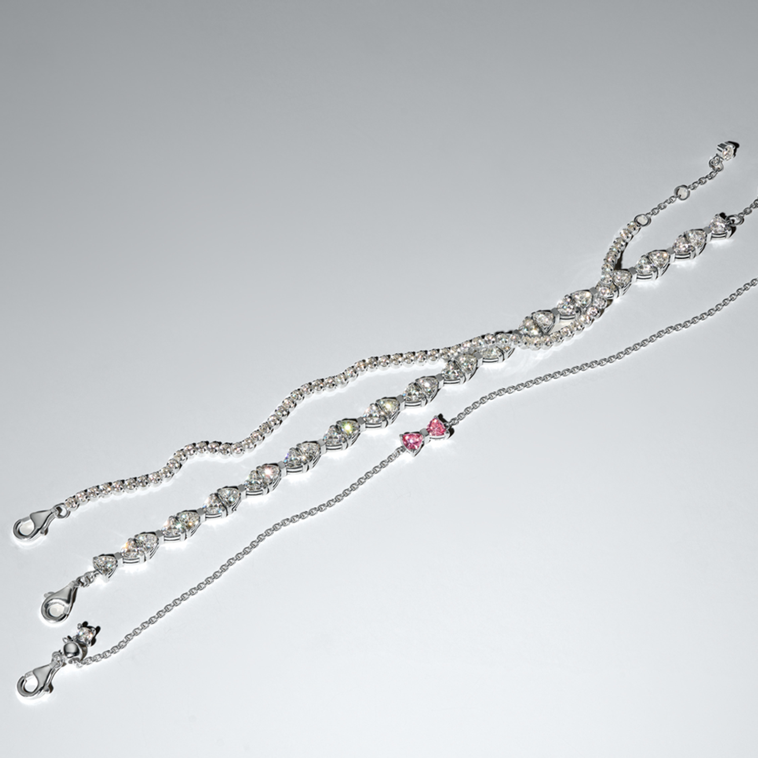 Pandora Timeless 925 Sterling Silver Bow Chain Bracelet 594262C01-18