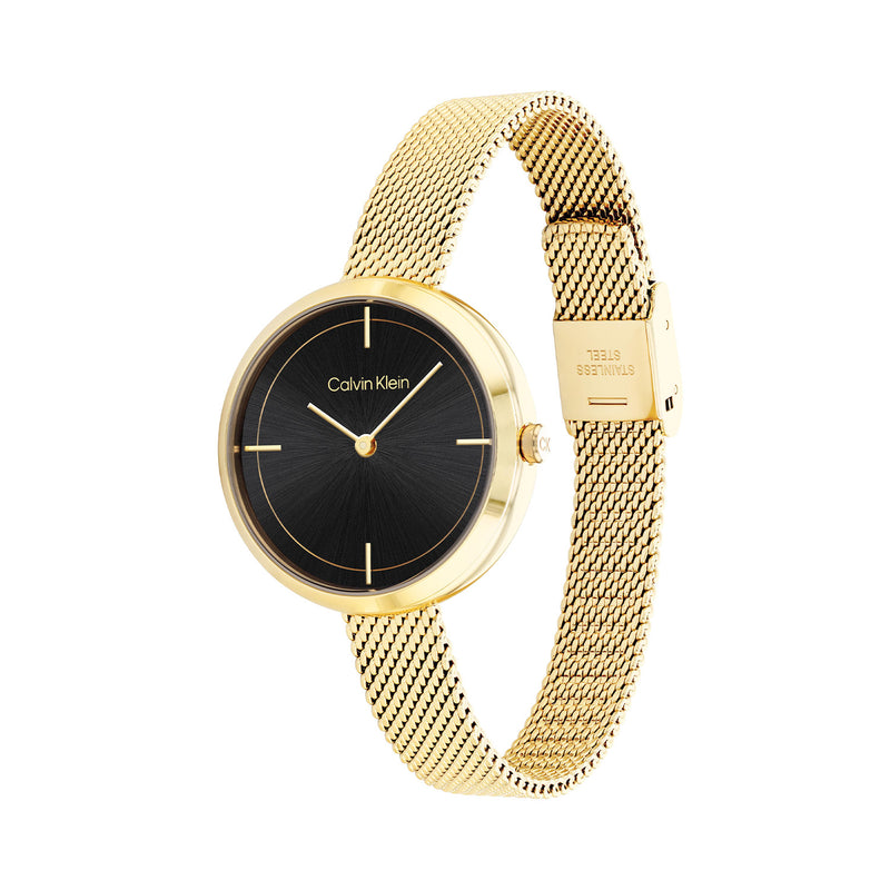 Calvin Klein Beam Zwart Dames Horloge 2002-CK25200186-zoom-