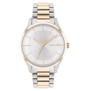 Calvin Klein Iconic Bracelet Zilverkleurig Dames Horloge 2002-CK25200044