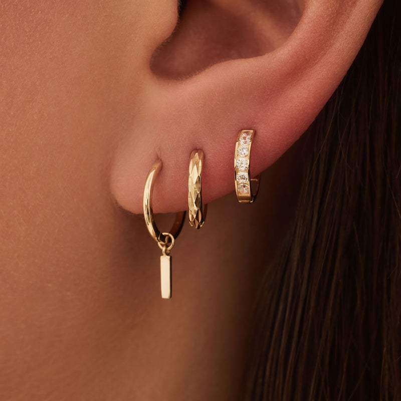 Beloro Jewels Monte Napoleone Stella 9 karaat oorringen BO360067-zoom-