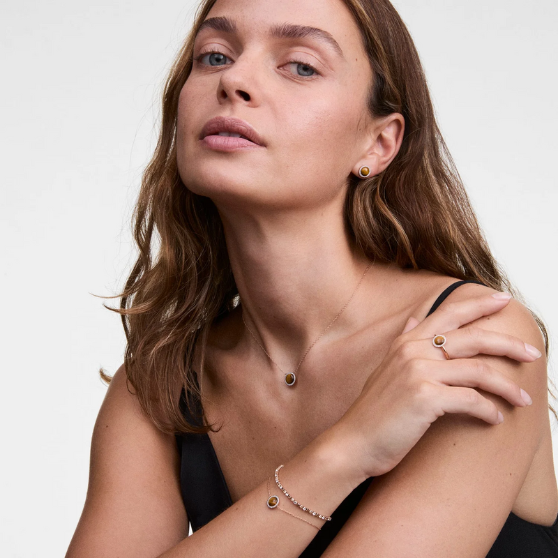 Daniel Wellington Audrey Tiger Eye Armband DW00401439-zoom-