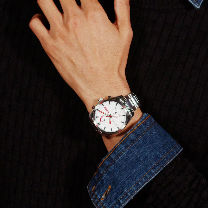 Hugo Boss HUGO #FAST Wit Heren Horloge 2002-HU1530373-zoom-