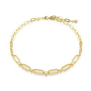 Swarovski Constella Gold-coloured Necklace 5683354