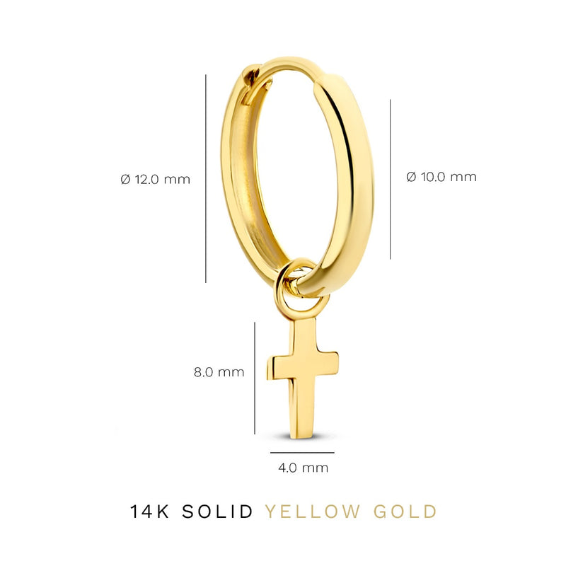 Isabel Bernard Monceau Solange 14 karaat gouden oorringen IB360154-zoom-