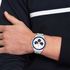 Tommy Hilfiger Clark Wit Heren Horloge 2002-TH1792238