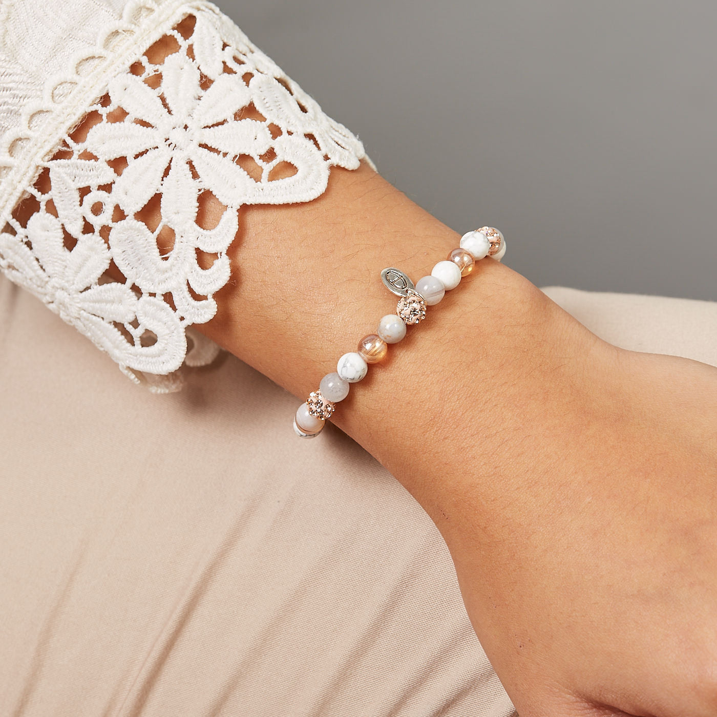 Karma Spiral Multi-coloured Bracelet 83592EL