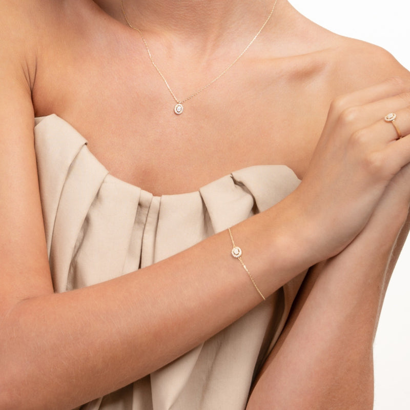Isabel Bernard Le Marais Anne 14 Karaat Gouden Armband IB320152-zoom-