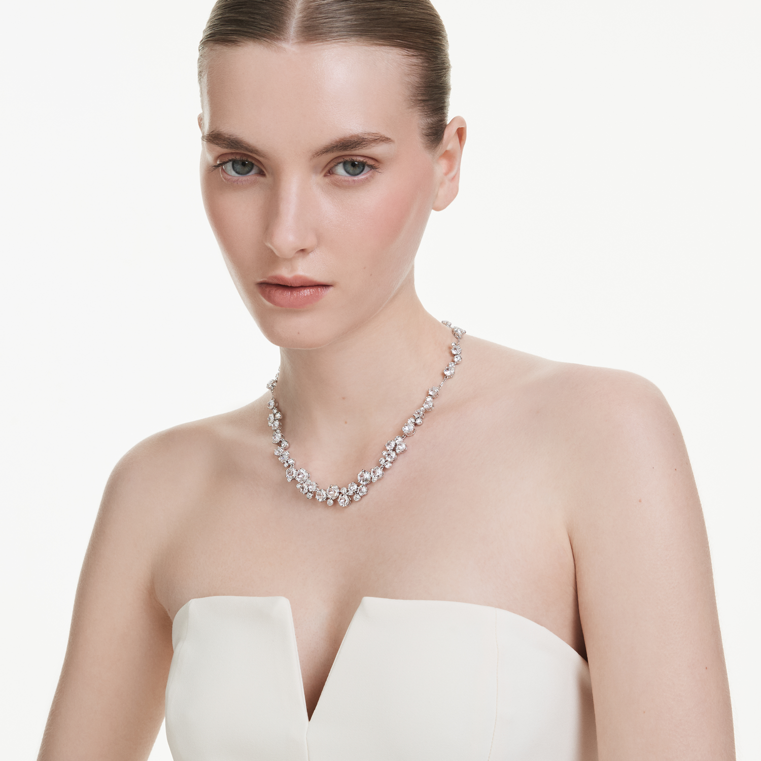 Swarovski Constella Silver Necklace 5722472
