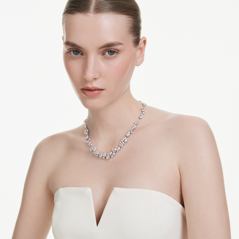 Swarovski Constella Silver Necklace 5722472-zoom-