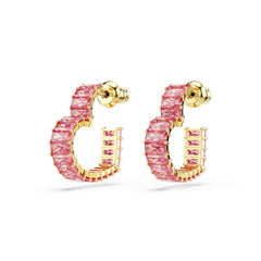 Swarovski Matrix Gold Coloured Ear studs 5706340