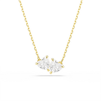 Swarovski Mesmera Gold Coloured Necklace 5733475