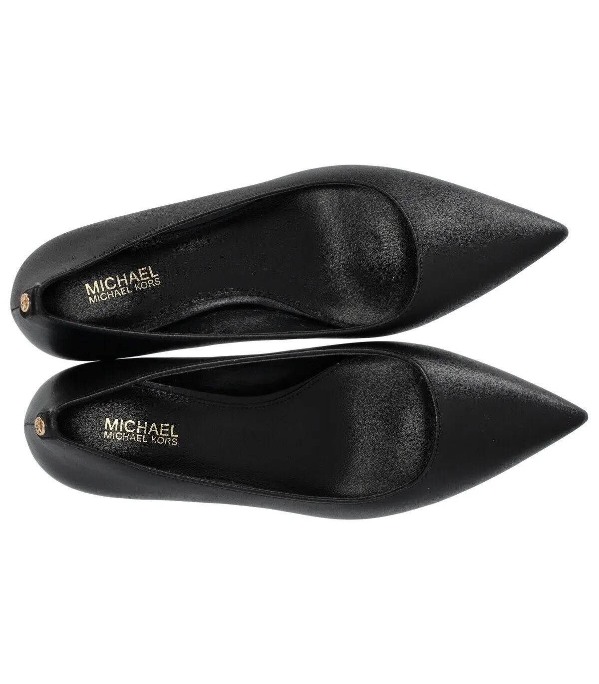 Michael Kors Zwarte Leren Pumps 2001-A0376625_36