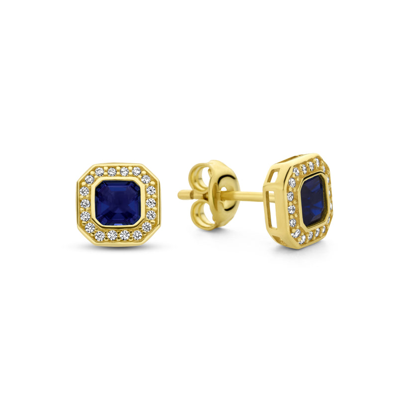 Beloro Jewels Monte Napoleone Sofia 9 Karaat Oorknoppen BO360045-zoom-