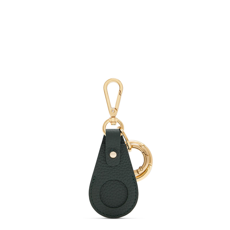 Isabel Bernard Honoré Filou Groene Kalfsleren Airtag Sleutelhanger IB66000-061-zoom-