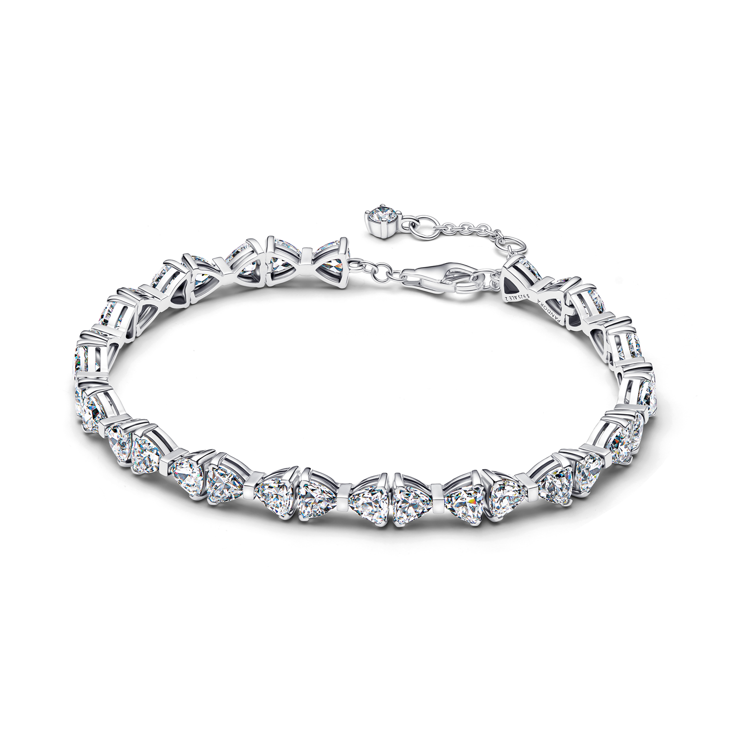 Pandora Timeless 925 Sterling Silver Bow Chain Bracelet 594262C01-18
