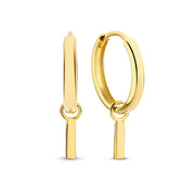 Isabel Bernard Monceau Josephine 14 karaat gouden oorringen IB360152