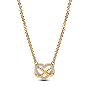 Pandora Moments Metalen Ketting Met Gouden Plating 362666C01-50