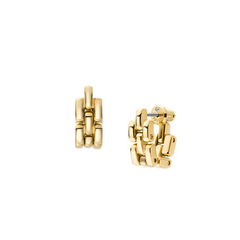 Fossil Arden Gold Coloured Stainless Steel Earrings JF04902710