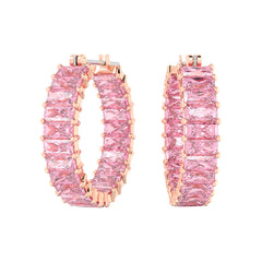 Swarovski Matrix Rose gold Earrings 5657726
