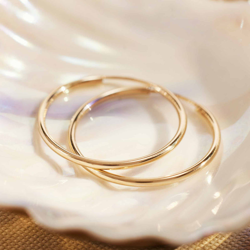 Isabel Bernard Le Marais Cerise 14 karaat gouden oorringen IB360169-zoom-