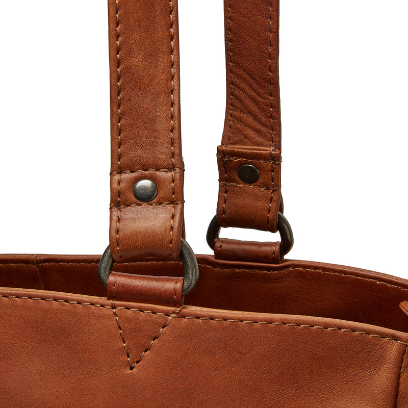 The Chesterfield Brand Berlin Cognac Leather Shopper C38.016031-zoom-